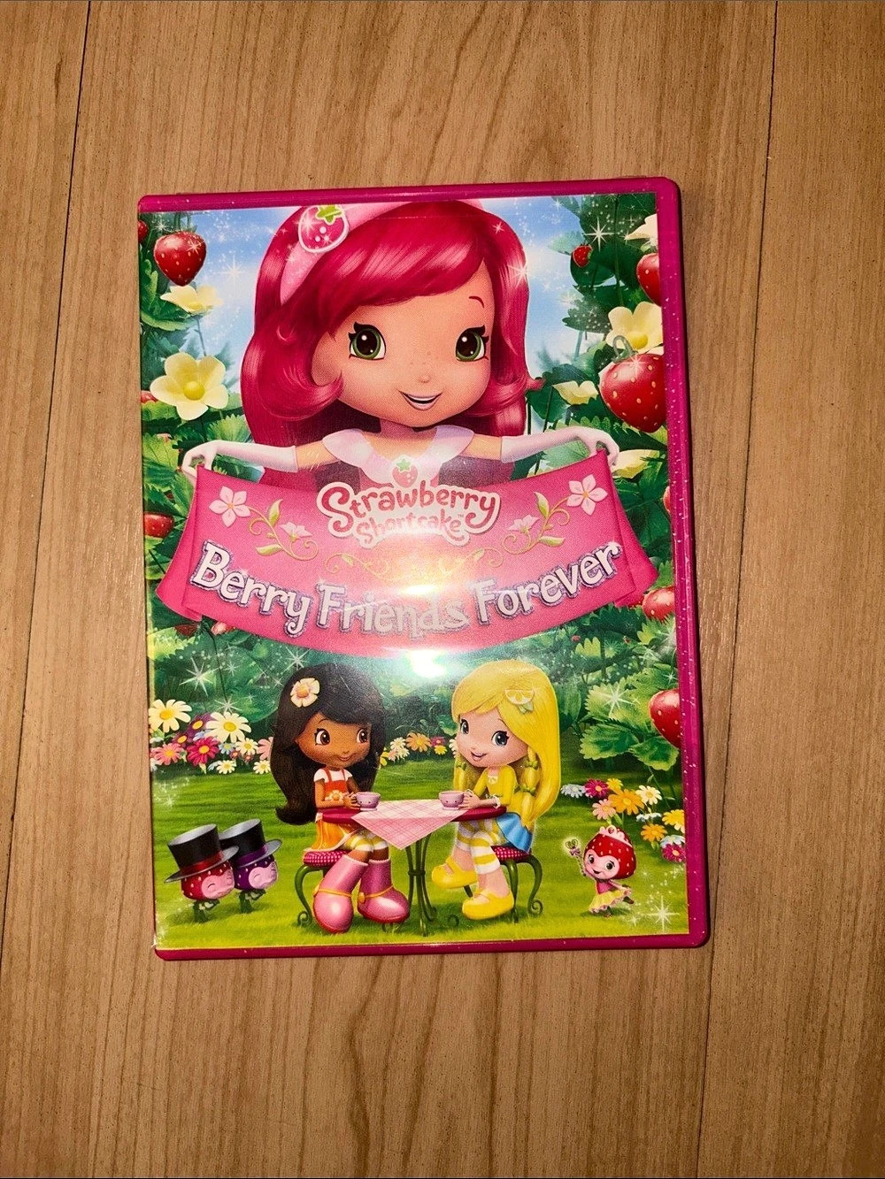 Strawberry Shortcake Berry Friends Forever DVD in Pink